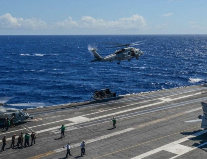 US Jet and Helicopter Crash in South China Sea: What Was the USS Nimitz Doing in International Waters?